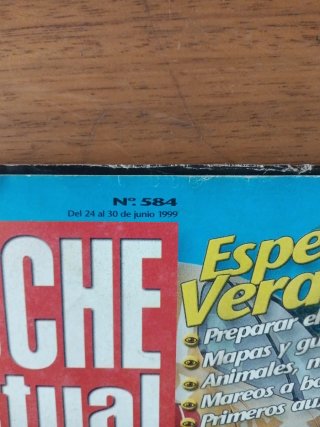 Vendo cinco revistas antiguas de Coche actual