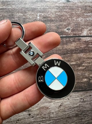 LLAVERO METALICO BMW LOGO ORIGINAL  MOTO COCHE