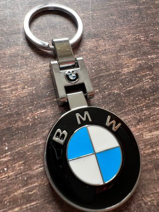 LLAVERO METALICO BMW LOGO ORIGINAL  MOTO COCHE