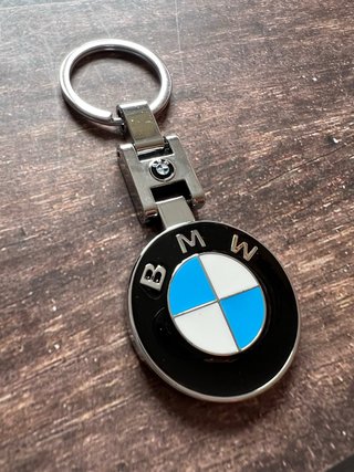LLAVERO METALICO BMW LOGO ORIGINAL  MOTO COCHE