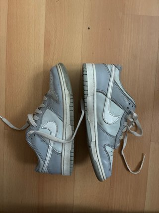 Nike Dunk Gris y Blanco
