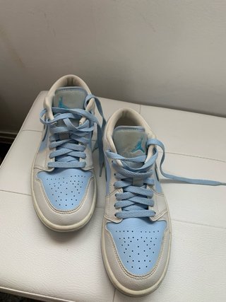 Zapatillas Nike Air Jordan 1 Low Azul Blanco