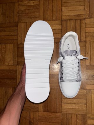 Numeris Scarpe Uomo Tg 43 Grigio Bianco