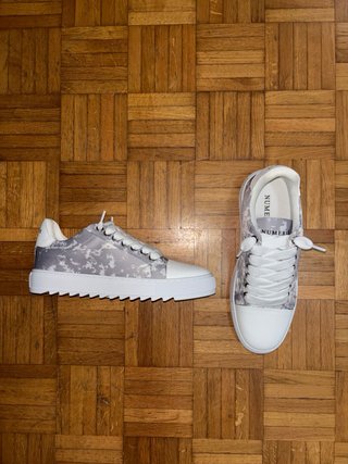 Numeris Scarpe Uomo Tg 43 Grigio Bianco