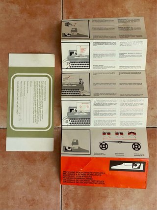 Máquina de Escribir Olivetti Lettera 25