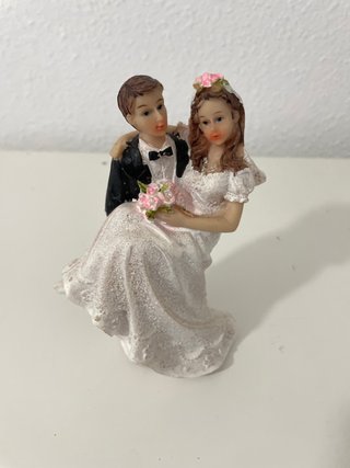 Figura de novios para tarta