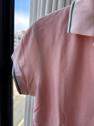 Polo Thomas Burberry Rosa Talla L