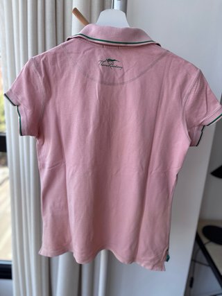 Polo Thomas Burberry Rosa Talla L