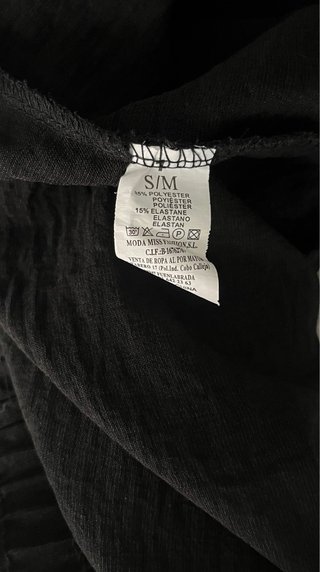 Pantalón fluido negro verano