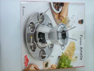 Fondue Metálico Menastyl 6 Servicios