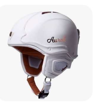Casco de esquí Aurak blanco Talla M