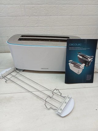 Tostadora blanca 1350 w Cecotec