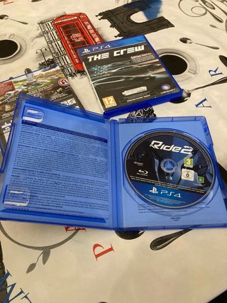 Videojuegos PS4: LEGO 2K Drive, The Crew, Ride 2