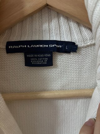 Chaqueta Ralph Lauren cremallera Talla L