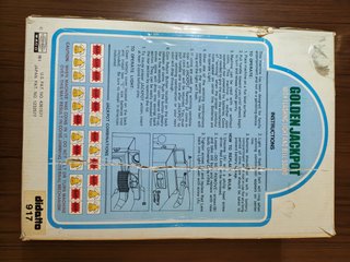Slot Machine Golden Jackpot Vintage + Scatola