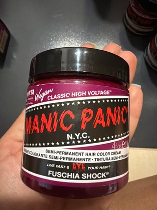 Manic Panic Fucsia Shock Tinte Pelo Semi-Permanent