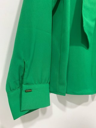 Camisa Zara Verde con Lazada