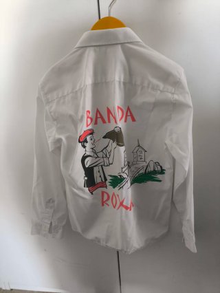 Camisa infantil Banda Roja