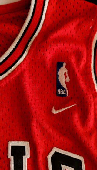 Camiseta NBA Bulls Jordan 23 Roja Talla M
