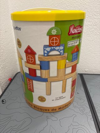 Bloques de Madera Juguettos (100 Piezas)