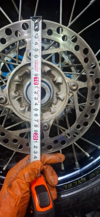 Ruedas Excel 21 y 18 Sherco SE sef enduro