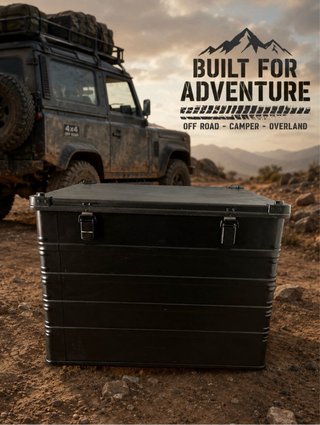 Baúl militar de aluminio estanco – Overland / Camp
