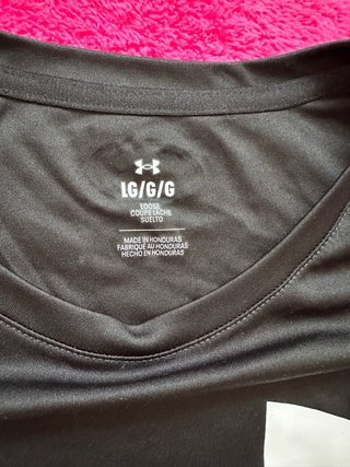 Camiseta Under Armour Negra