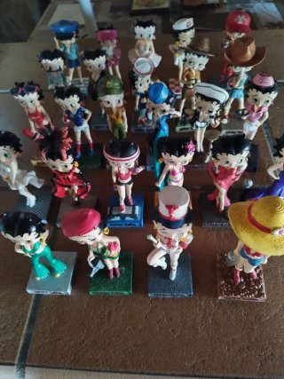 26 Figuras Betty Boop Colección