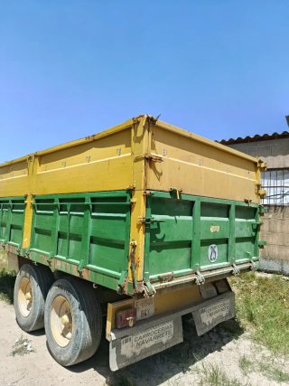 Remolque agrícola de 2 ejes 10.000kg