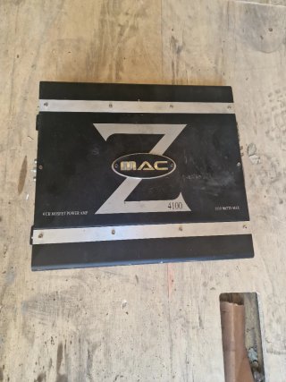 Subwoofer Mac Audio Negro/Plata