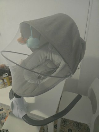 Hamaca para bebé con dosel y mosquitera