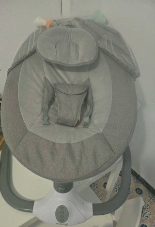 Hamaca para bebé con dosel y mosquitera