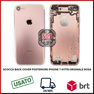 Scocca Posteriore Apple iPhone 7 A1778 Rosa