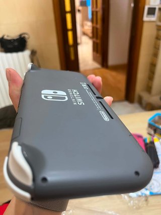 Nintendo Switch Lite Grigio con Copri Joystick Ros