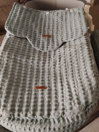 Capazo Bugaboo Bee + cubre, saco y adaptadores