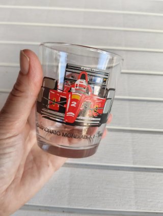 Bicchiere Nutella Formula 1 1990 vintage