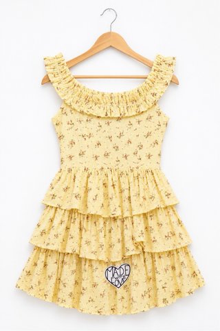Vestido floral verano T.XS nuevo con etiqueta