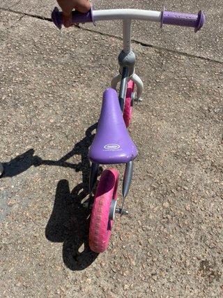 Bici sin pedales Funbee morada y rosa
