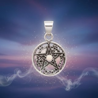 Colgante Tetragramaton Plata de primera ley 925