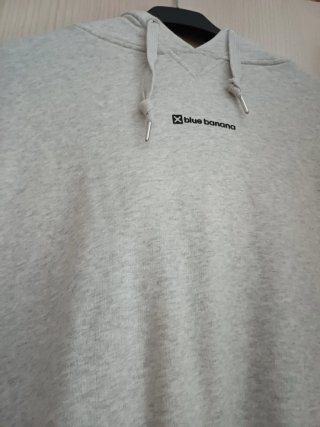 Sudadera Blue Banana gris