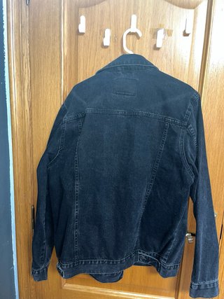 Chaqueta vaquera negra Pull&Bear
