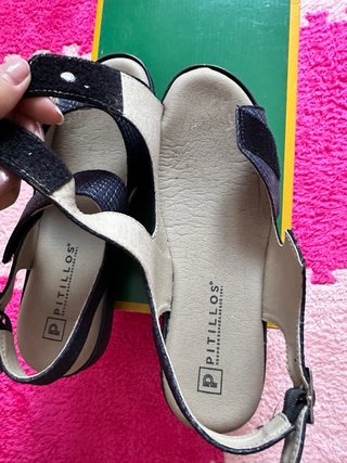 Sandalias Pitillos Azul Marino