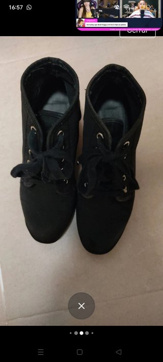 Botines negros mujer