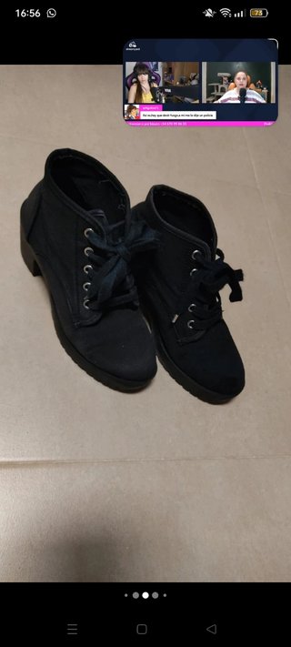 Botines negros mujer