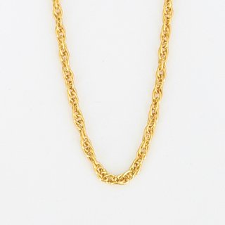 Cadena Singapur de oro de 18k, 3.67 g, 51.5 cm.