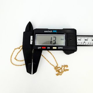 Cadena Singapur de oro de 18k, 3.67 g, 51.5 cm.