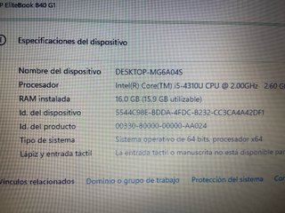 HP EliteBook 840 G1 Intel i5 16GB RAM