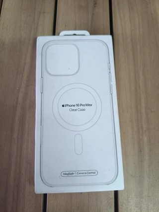 iPhone 16 Pro Max Funda transparente con MagSafe