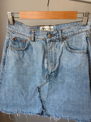 Falda vaquera Zara Talla 38