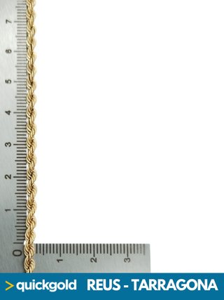 035-02-00984 CORDON ORO 18K SALOMONICA 61CM